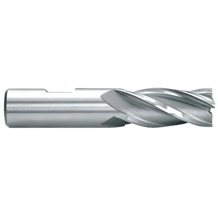 TTC PRODUCTION HP 08-005-440 1" Size, 1-7/8" LOC, 6 Flute, Bright High Speed Steel Square End Mill Trusted Brand