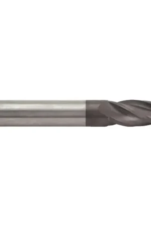 RUSHMORE USA 102867 16.00mm Size, 32.00mm LOC, 4 Flute, TiAlN Solid Carbide Square End Mill Limited Offer