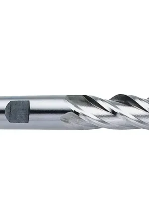 TTC PRODUCTION HP 08-015-020 1/8" Size, 3/8" LOC, 4 Flute, Bright High Speed Steel Square End Mill Holiday Sale