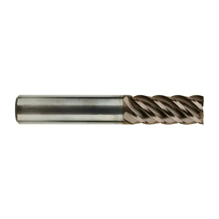 Buy Direct T&O 20-104-310 1/4" Size, 3/4" LOC, 5 Flute, TiCN Solid Carbide Square End Mill