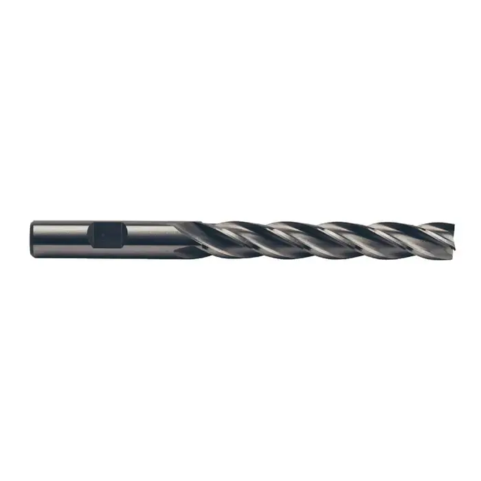 TTC PRODUCTION HP 08-017-120 3/4" Size, 4" LOC, 4 Flute, Bright High Speed Steel Square End Mill Top Rated