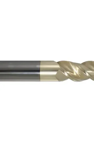 Limited Offer CERATIZIT 14429450 1/2" Size, 2" LOC, .090" Radius, 3 Flute, Solid Carbide Corner Radius End Mill