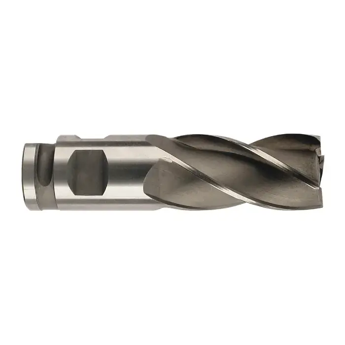 Today Only TTC PRODUCTION 08-107-011 2-1/2" Size, 10" LOC, 4 Flute, Bright High Speed Steel Square End Mill