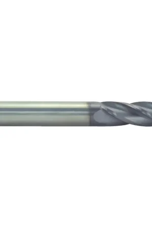 RUSHMORE USA 102755 3/8" Size, 1-1/8" LOC, 4 Flute, AlTiN Solid Carbide Square End Mill Buy Direct