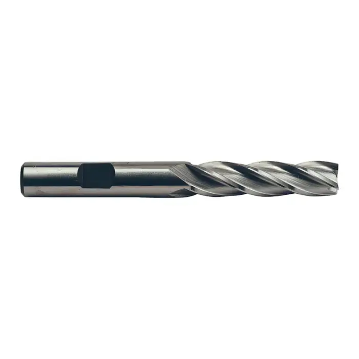 TTC PRODUCTION HP 08-216-040 3/8" Size, 1-1/2" LOC, 4 Flute, Bright M42 8% Cobalt Square End Mill Big Sale