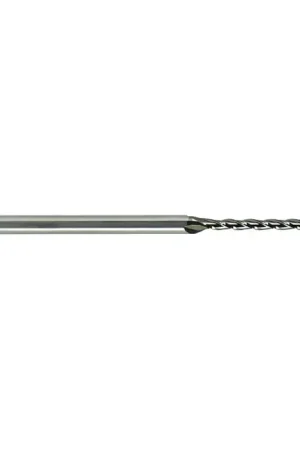 MELIN 103265 .0200" Size, .100" (5x) LOC, 3 Flute, Solid Carbide Miniature End Mill Luxury