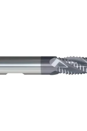 RUSHMORE USA 104850 1/4" Size, Medium Pitch, 3/4" LOC, 4 Flute, Solid Carbide Roughing End Mill Big Sale
