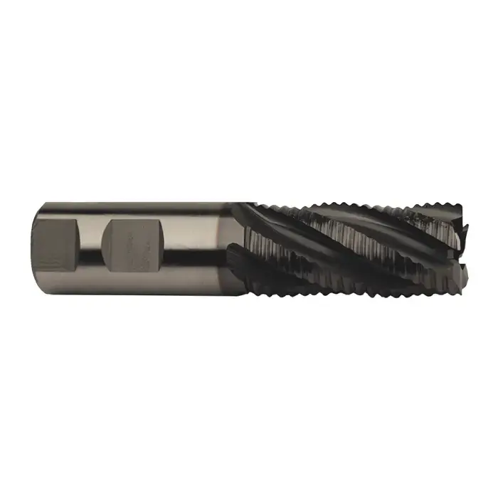 Holiday Sale NIAGARA N69308 1" Size, Coarse Pitch, 6" LOC, 5 Flute, M42 8% Cobalt Roughing End Mill
