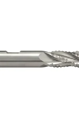 Clearance NIAGARA N71285 7/8" Size, Coarse Pitch, 3-1/2" LOC, 5 Flute, M42 8% Cobalt Roughing End Mill