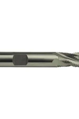 Professional Grade TTC PRODUCTION HP 08-207-020 1/2" Size, Fine Pitch, 2" LOC, 4 Flute, M42 8% Cobalt Roughing End Mill