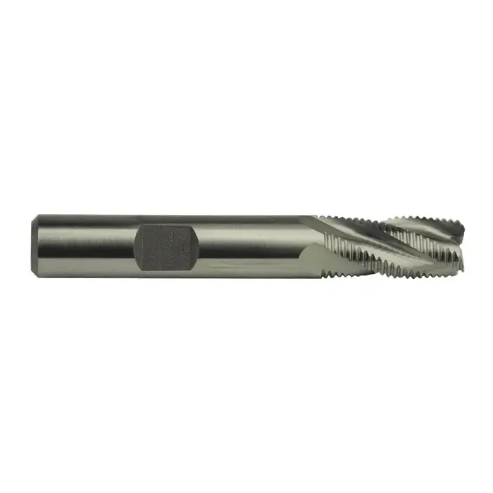 Professional Grade TTC PRODUCTION HP 08-207-020 1/2" Size, Fine Pitch, 2" LOC, 4 Flute, M42 8% Cobalt Roughing End Mill