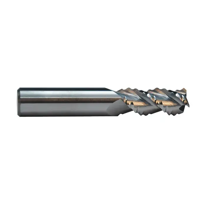 M.A. FORD 13439370 10.00mm Size, 25.00mm LOC, 3 Flute, Solid Carbide Roughing End Mill Discount