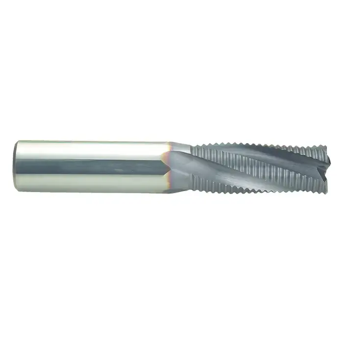 NIAGARA N76186 1/2" Size, Fine Pitch, 5/8" LOC, 4 Flute, Solid Carbide Roughing End Mill Today Only