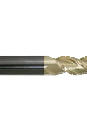 CERATIZIT 12180054 9/16" Size, 1-1/4" LOC, 3 Flute, Solid Carbide Roughing/Finishing End Mill One Day Deal