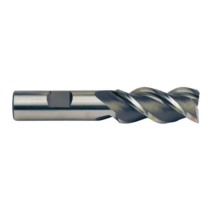 Secure Checkout TTC PRODUCTION HP 08-194-645 1-3/4" Size, 2" LOC, 3 Flute, M42 8% Cobalt Roughing/Finishing End Mill