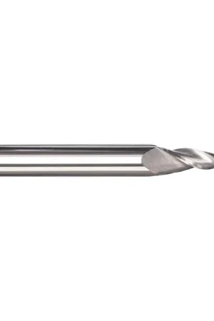 Fast Shipping RUSHMORE USA 101143 10°, 1/8" Small End Dia., 3/4" LOC, Solid Carbide Tapered End Mill