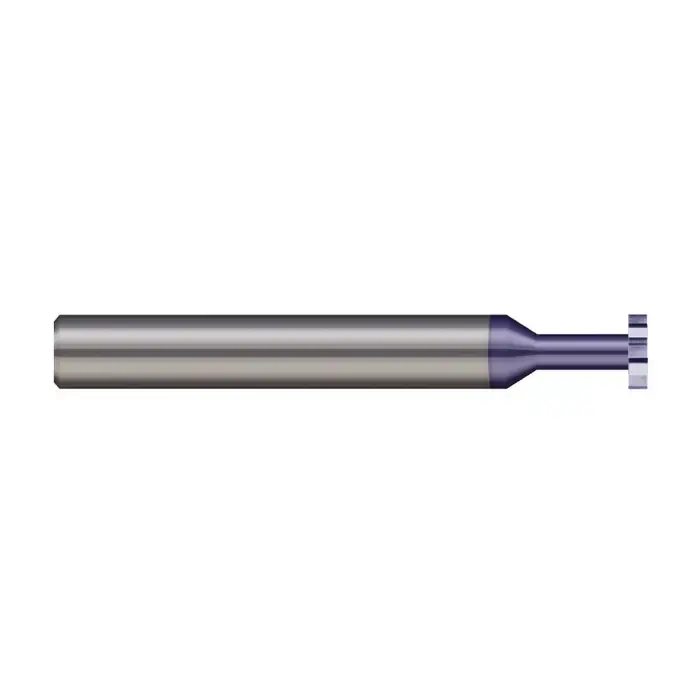 MICRO 100 KC-500-1500-125X 1/2" Dia., None ANSI, 1/8" Face Width, Solid Carbide, 8 Teeth Woodruff Keyseat Cutter One Day Deal