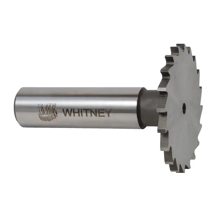 Time-Limited WHITNEY TOOL 20187 3/4" Dia., None ANSI, 5/64" Face Width, M42 8% Cobalt, 14 Teeth Woodruff Keyseat Cutter