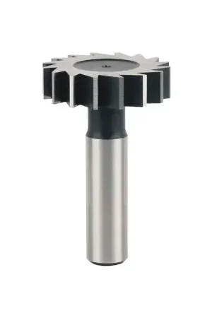 Certified TTC PRODUCTION 10-092-721 1/2" Dia., 304 ANSI, 3/32" Face Width, M42 8% Cobalt, 10 Teeth Woodruff Keyseat Cutter
