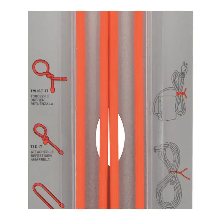 Factory Price NITE IZE GT12-2PK-31 Sizes 12", 2 Pieces, Orange Cable Tie