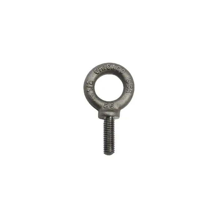CHICAGO HARDWARE 12805 6 1/4"-20 Thread Size, 1" Thread Length, Shoulder Eye Bolt New Arrival