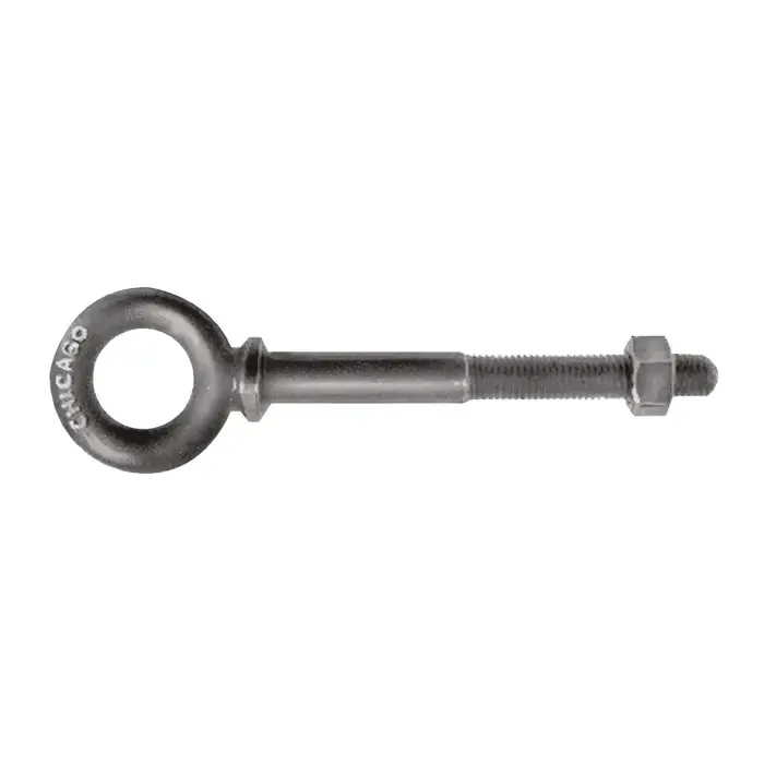 Time-Limited CHICAGO HARDWARE 08445 1 2" Thread Size, 2" Thread Length, Hot Galvanized Shoulder Eye Bolt