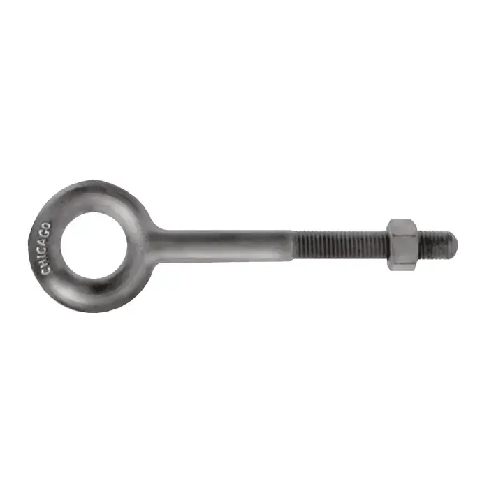 Mega Sale CHICAGO HARDWARE 08068 2 3" Thread Size, 3" Thread Length, No Shoulder Eye Bolt