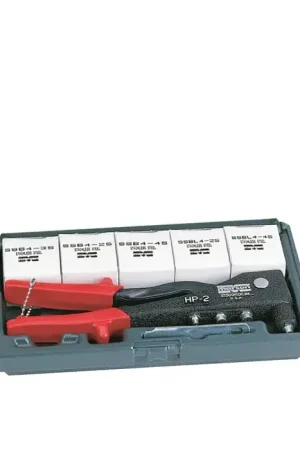 Place Order MARSON 39001 3/32" - 3/16" Diameter Range, HP-2 Professional Hand Rivet Tool Set