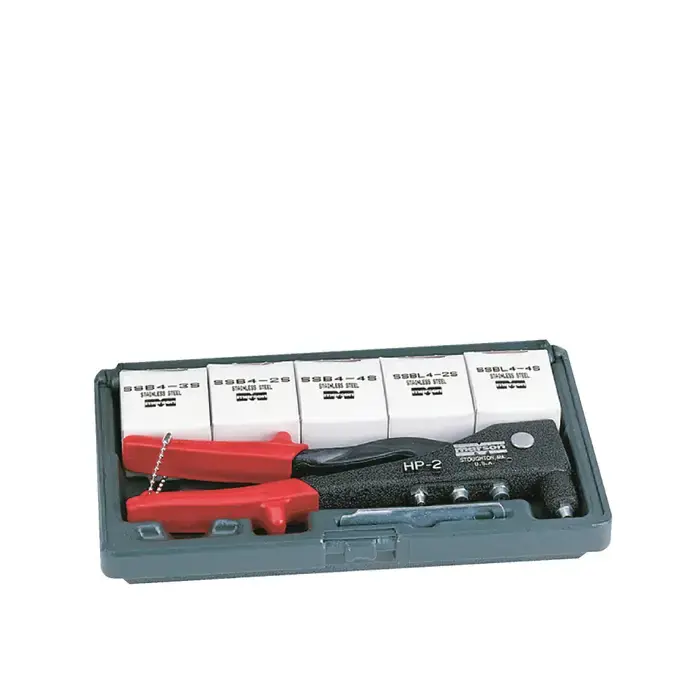 Place Order MARSON 39001 3/32" - 3/16" Diameter Range, HP-2 Professional Hand Rivet Tool Set