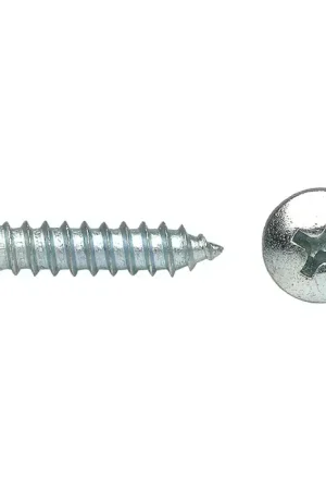 Affordable TTC FTA04024 14 Size, 3/4" OAL, Flat Head Self Tapping Sheet Metal Screw
