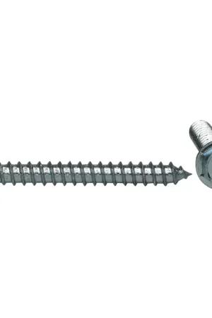 TTC FNA88012 8 Size, 3/8" Length Under Head, Slotted Drive, Slotted Hex Head Sheet Metal Screw Time-Limited