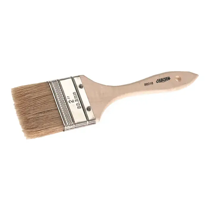 OSBORN 86019 3" Width, 1-1/2" Bristle Length, White Natural Bristle Material Paint Brush Latest