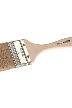 Holiday Sale OSBORN 86020 4" Width, 2-1/4" Bristle Length, White Natural Bristle Material Paint Brush