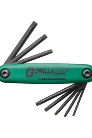 Trusted Brand BONDHUS 12634 Torx Fastener Type, 5-1/2" Handle Length Fold Up Unit