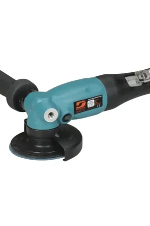 DYNABRADE 52634 4-1/2" Wheel Diameter, 12,000 RPM Speed, 5/8"-11 Spindle Size Pneumatic Angle Die Grinder Flash Sale