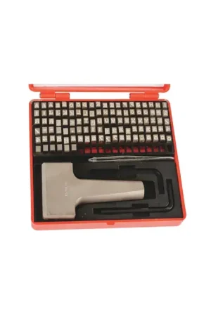 Weekend Sale PRYOR TPF015 1/16" Character Size, 118 No. of Pieces Steel Type Set