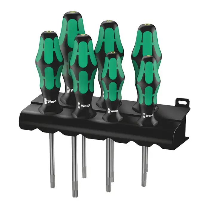 WERA 05223161001 TX8 - TX30 Tip Size, 2.36" - 4.53" Blade Length, 11.22" Overall Length Tamper Resistant Screwdriver Special Discount