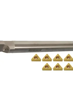 AKUMA 02.06.00112 - 0.500" Shank Single Boring Bar Set, Right Hand Price Cut