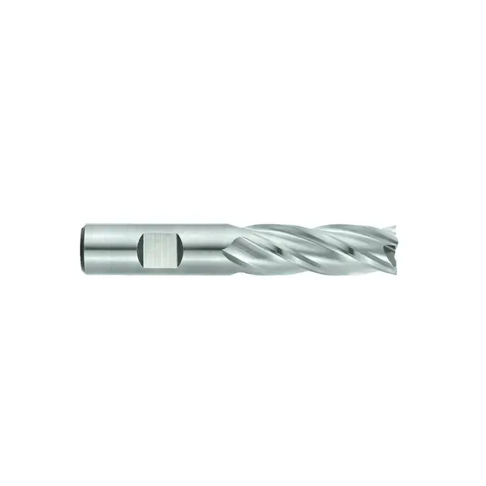 NIAGARA N52367 1-1/8" Size, 4" LOC, 6 Flute, Bright Cobalt Square End Mill Discount