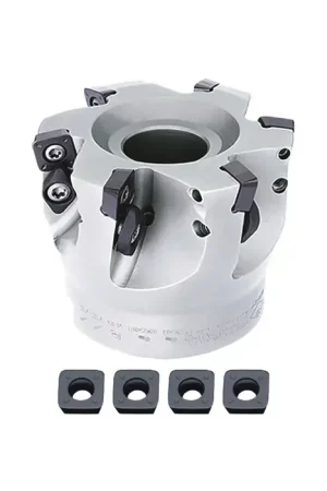 ZCC-CT KIT1-XMR01-10-03 - 3.000" - High Feed Indexable Face Mill Set with Inserts, Right Hand Price Drop