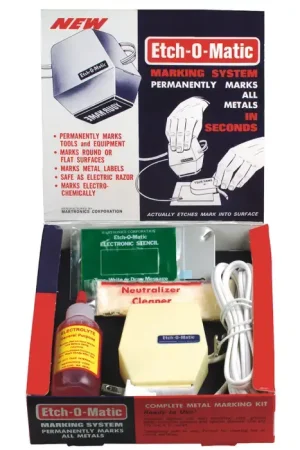 ETCH-O-MATIC EOM-1 Etch-O-Matic Starter Set Type, Electric Type of Power Etcher Holiday Sale