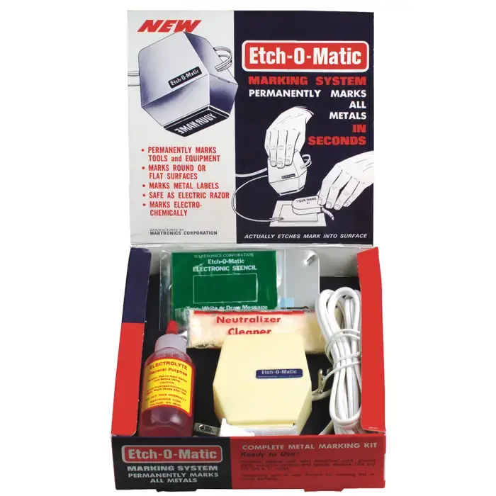 ETCH-O-MATIC EOM-1 Etch-O-Matic Starter Set Type, Electric Type of Power Etcher Holiday Sale