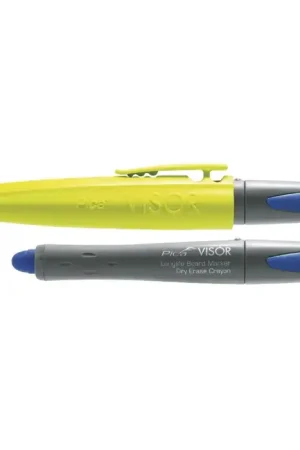 PICA 900/41 Solid Gel Crayon Tip Type, Blue Color Board Marker Premium
