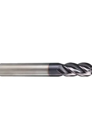 Special Offer M.A. FORD 17906250A 1/16" Size, 1/8" LOC, 4 Flute, Solid Carbide Ball End Mill