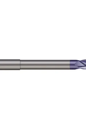 MICRO 100 SFBM-008-5X .80mm Size, .80mm LOC, 2 Flute, Solid Carbide Ball End Mill Hassle-Free Returns