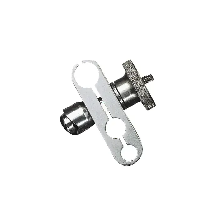 STARRETT 58-S Indicator Clamp Type, 3/32" - 1/4" (2.4mm - 6.35mm) Hole Diameter Indicator Holder Clamp Fan Favorite