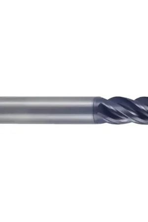 Seasonal Sale YG1 UGMF68907 3/8" Size, 7/8" LOC, 4 Flute, Y-Coating Solid Carbide Square End Mill