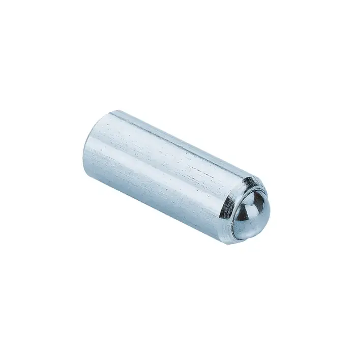 Luxury VLIER HSPFS30 7mm Body Length, 3mm Body Dia., 0.65mm Max Reach, 303 Stainless Steel Body, 303 Stainless Steel Press Fit Ball Plunger