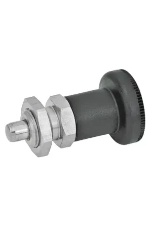 J.W. WINCO 120FR81/AK M12x1.5 Thread Size, 6mm Plunger Dia., 25mm Handle Dia. Indexing Plunger High Quality