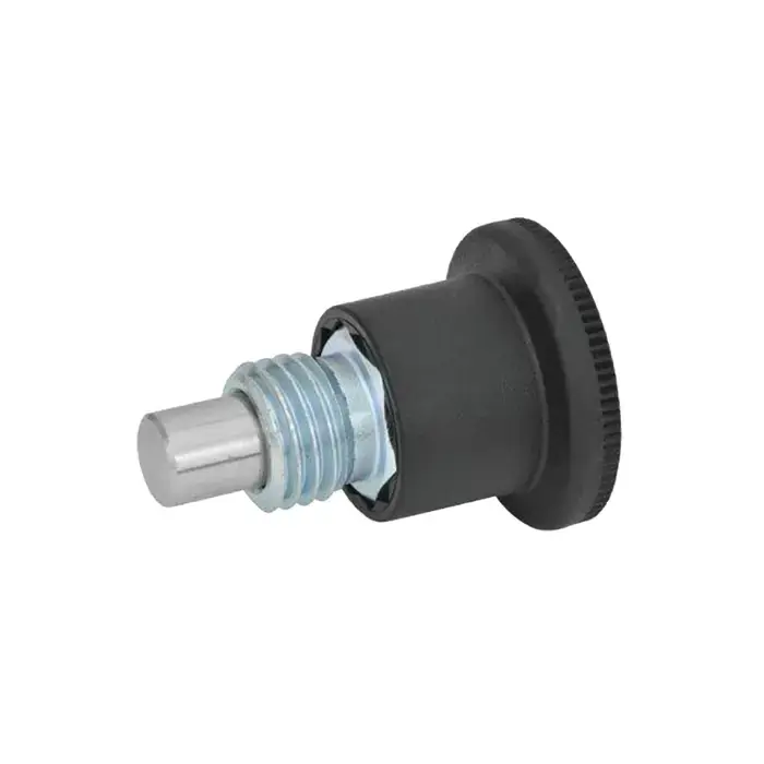 Cheap J.W. WINCO 822.6-0.186-3/8X24-B 3/8"-24 Thread Size, 4.7mm Plunger Dia., 24.9mm Handle Dia. Indexing Plunger